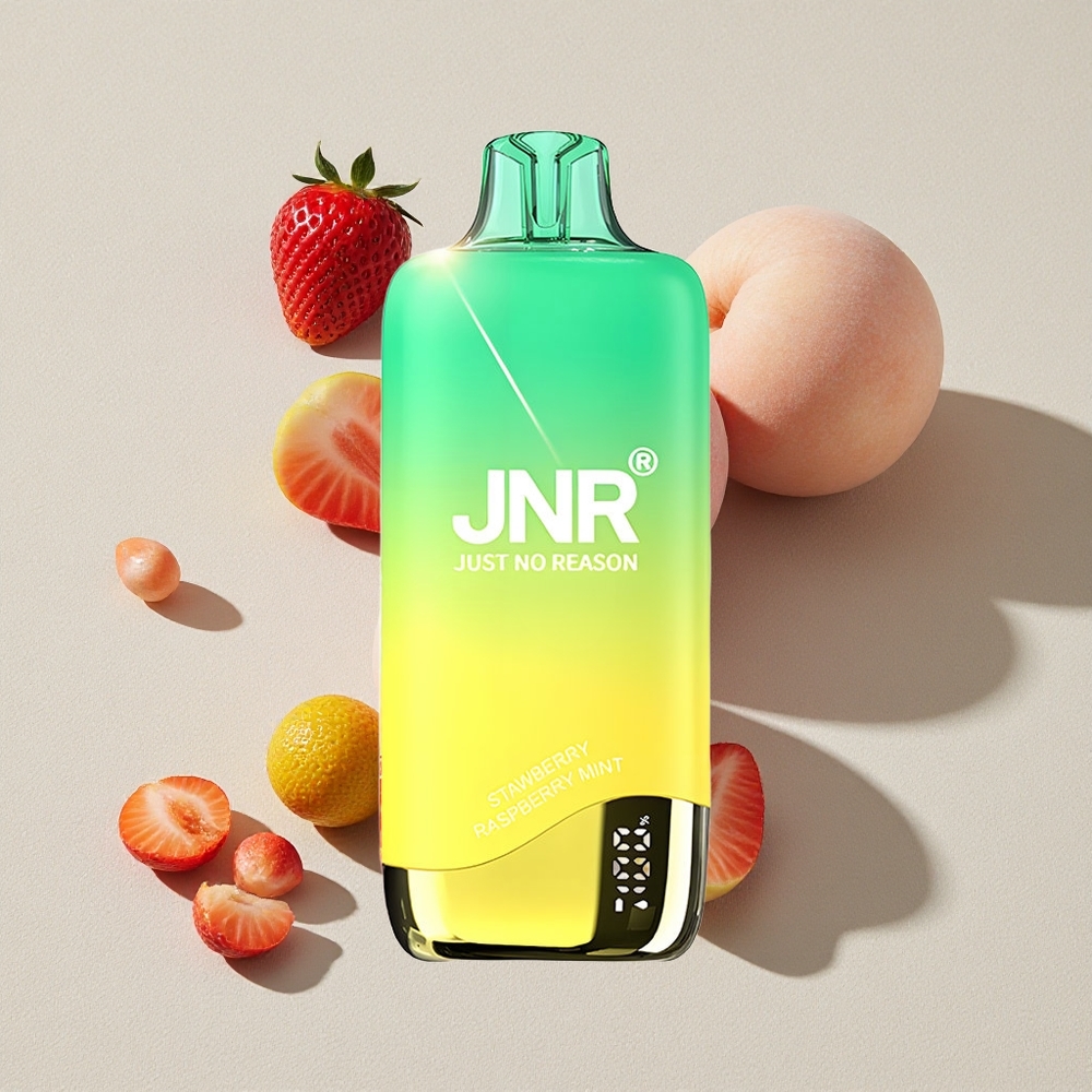 Strawberry Peachmint JNR Rainbow 10500 Puffs Disposable Vape