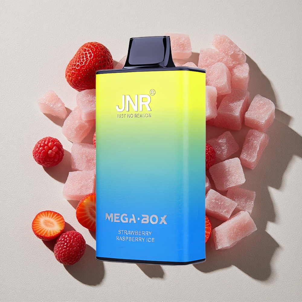 Strawberry Raspberry Ice JNR Mega Box 25000 Puffs Disposable Vape
