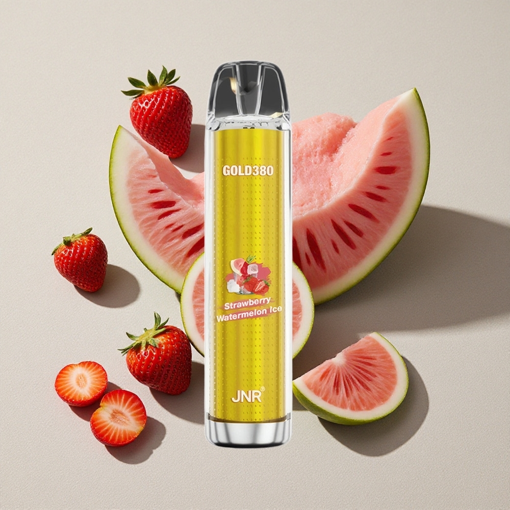 Strawberry Watermelon Ice JNR Glod380 6000 Puffs Disposable Vape