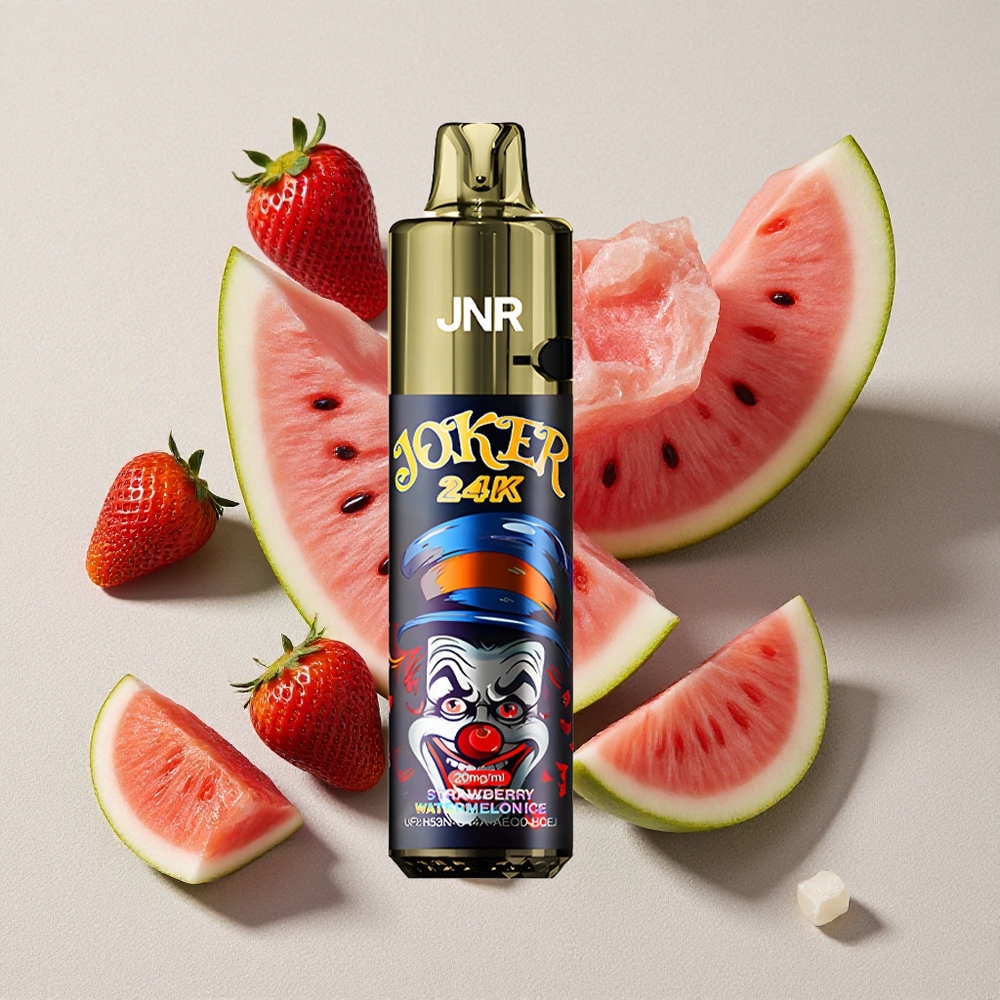 Strawberry Watermelon Ice JNR Joker 24K Puffs Disposable Vape 800mAh