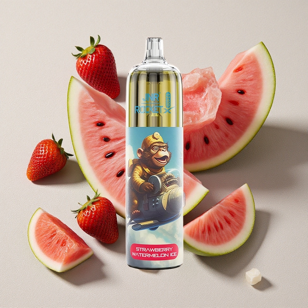 Strawberry Watermelon Ice JNR Rocket-X 12400 Puffs Adjustable Airflow