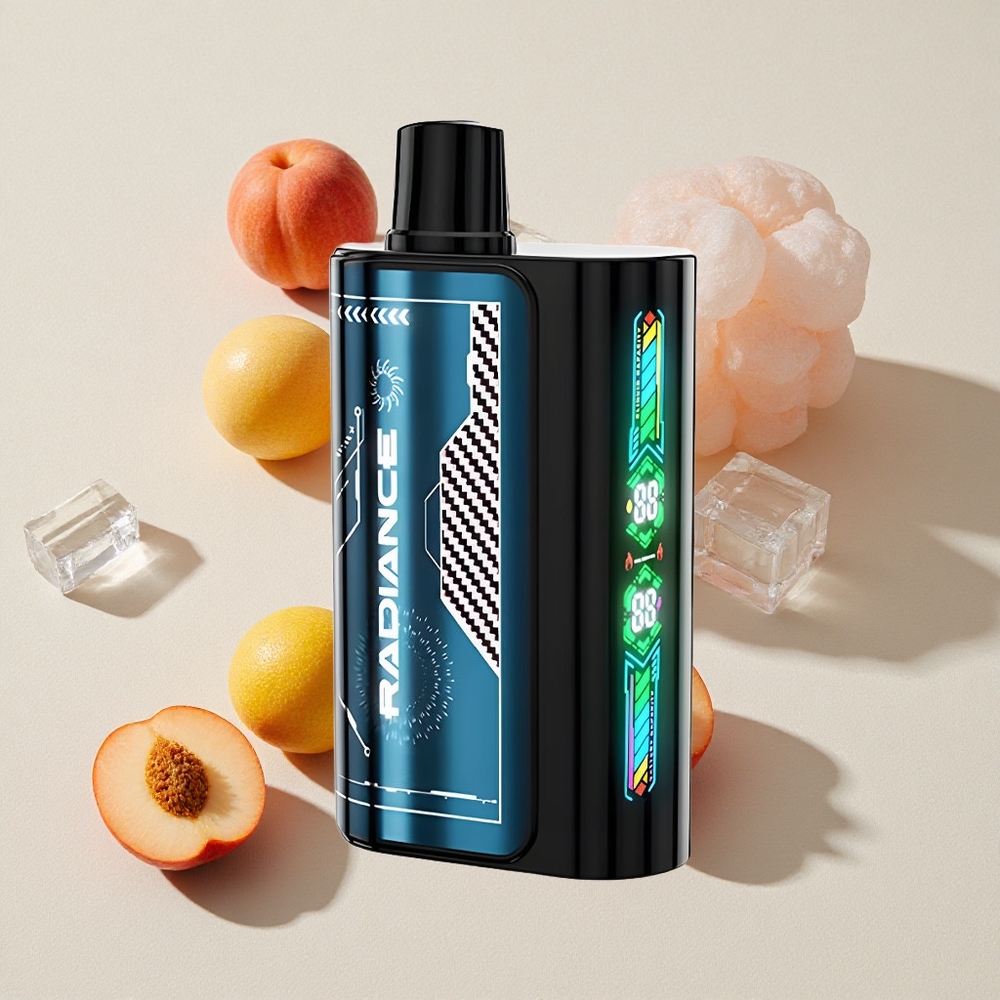 Summer Peach Ice JNR Radiance 31000 Puffs Disposable Vape