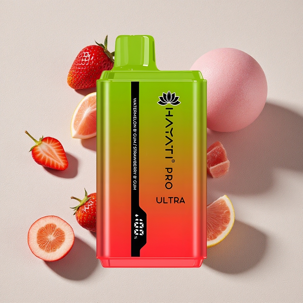 Watermelon Bubblegum Hayati Pro Ultra 15000 Puffs