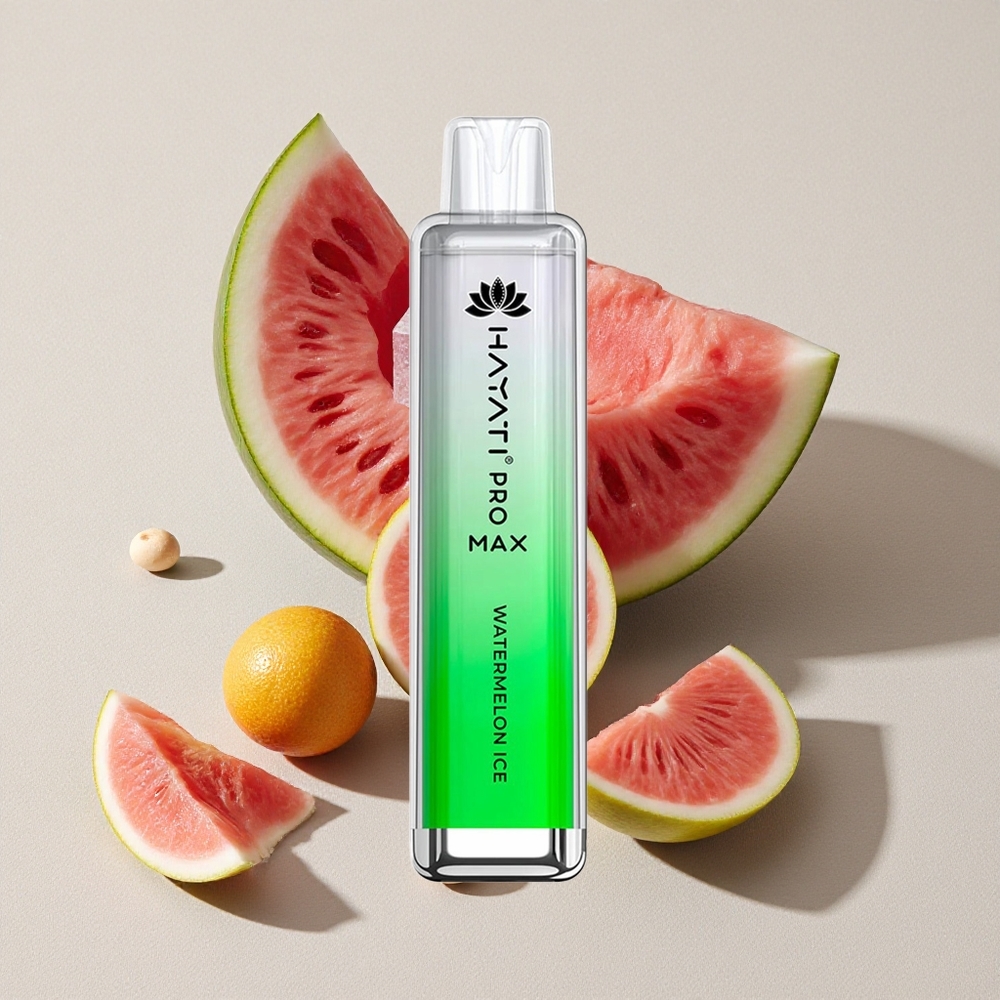 Watermelon Ice Hayati Pro Max 4000 Puffs Rechargeable Disposable Vape