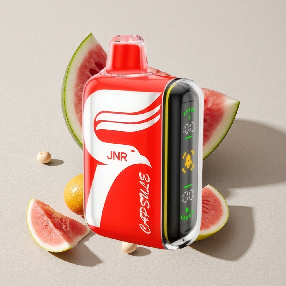 Watermelon Ice JNR Capsule 15000 Puffs Disposable Vape with Smart LED Display