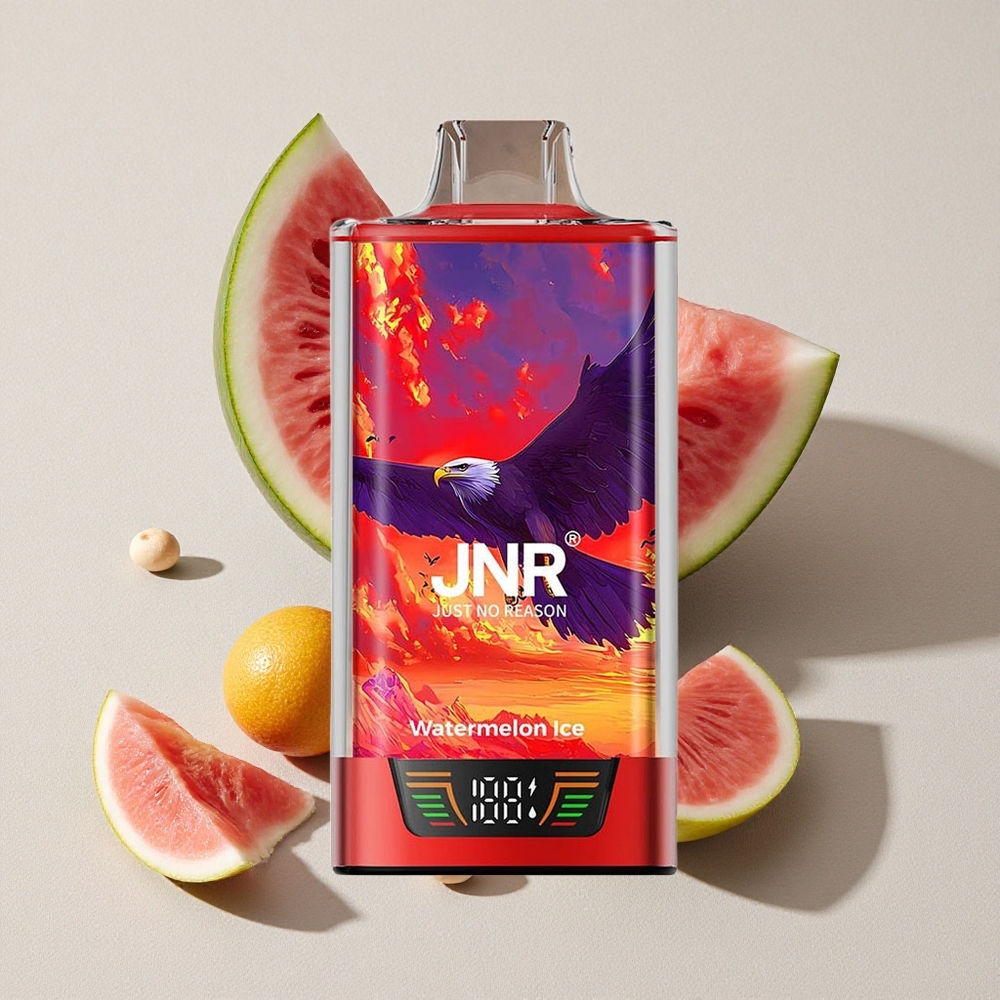 Watermelon Ice JNR Falcon Pro 28000 Puffs Disposable Vape with Smart Display