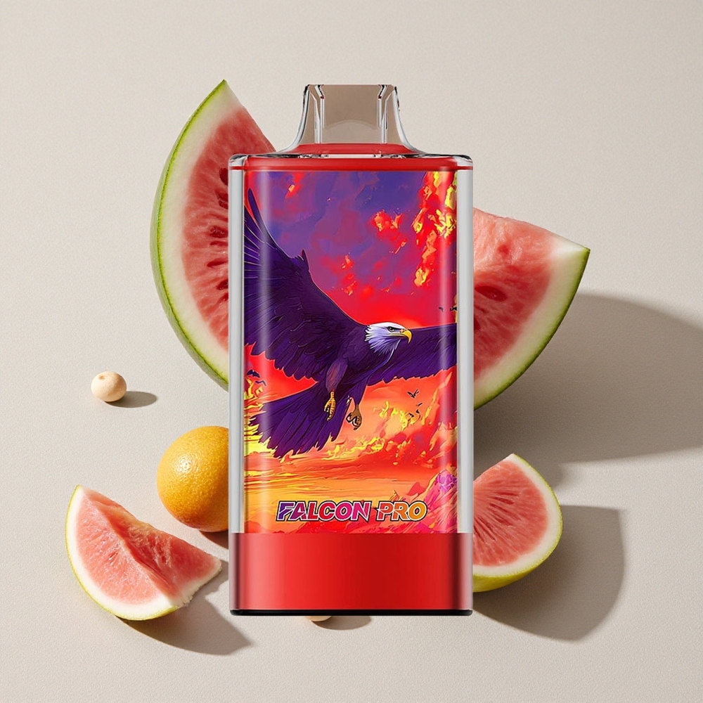 Watermelon Ice JNR Falcon Pro 28000 Puffs Disposable Vape with Smart Display