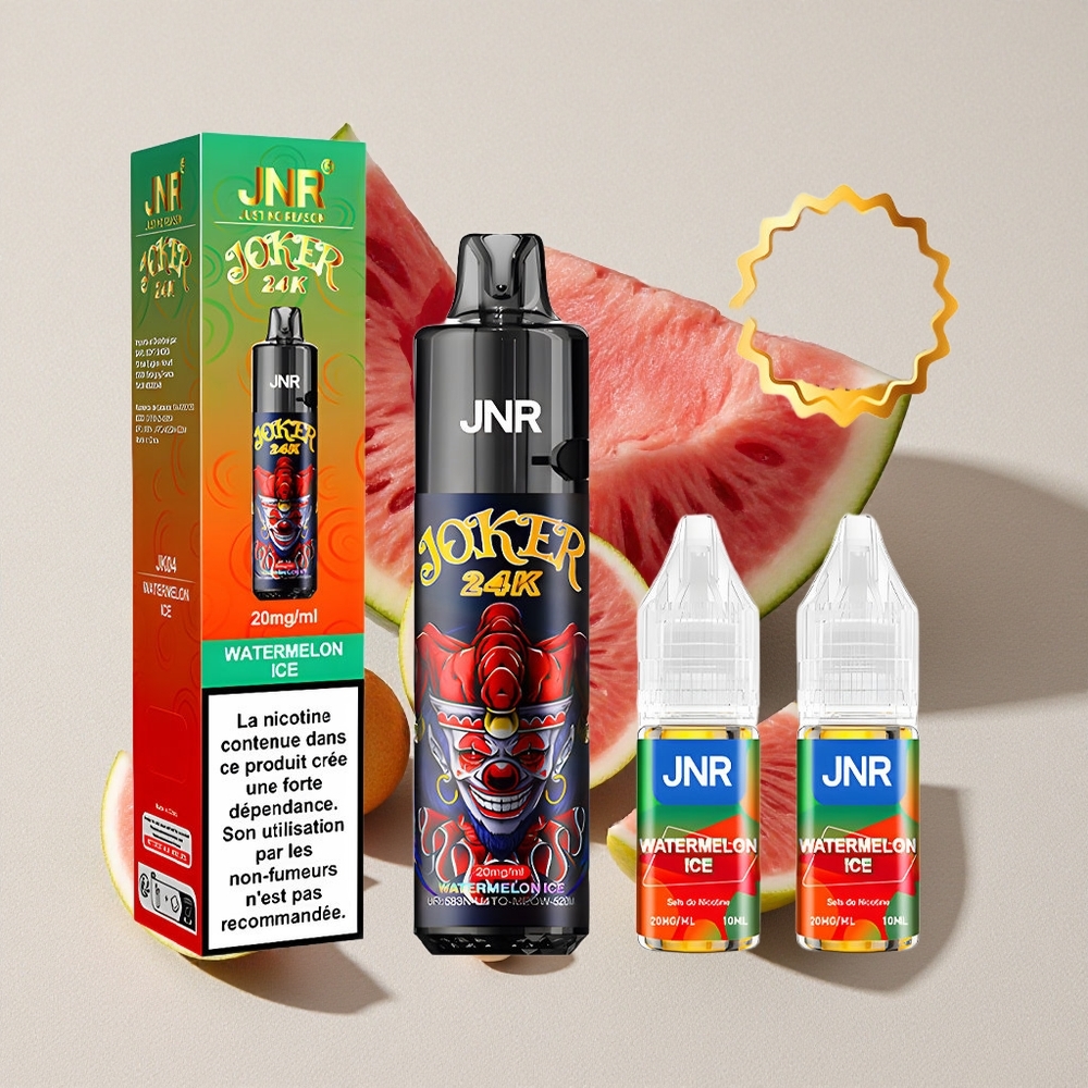 Watermelon Ice JNR Joker 24K Puffs Refillable