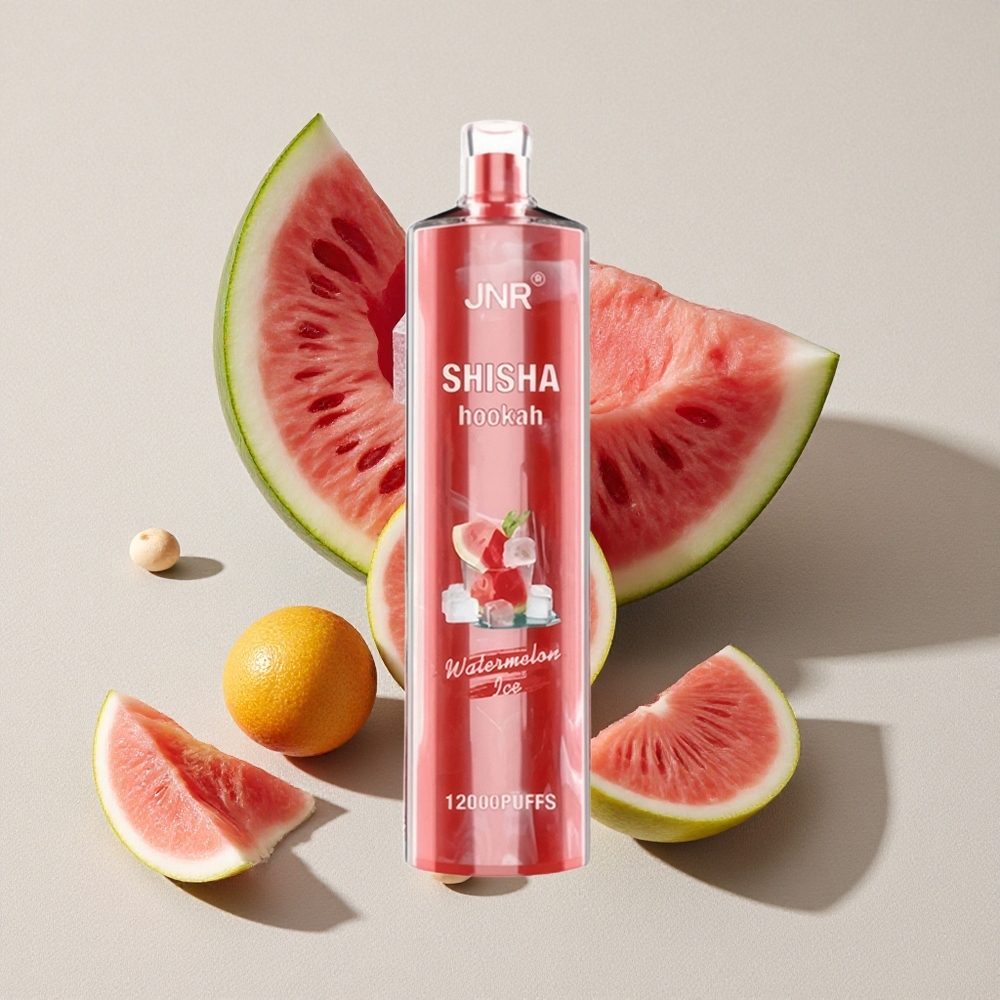 Watermelon Ice JNR Shisha Hookah 12000 Puffs Disposable Vape 750mAh