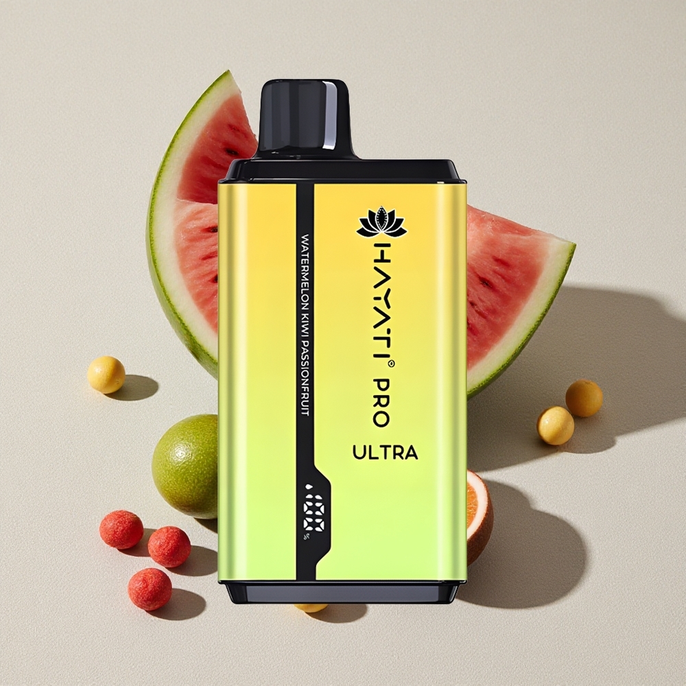 Watermelon Kiwi Passionfruit Hayati Pro Ultra 15000 Puffs