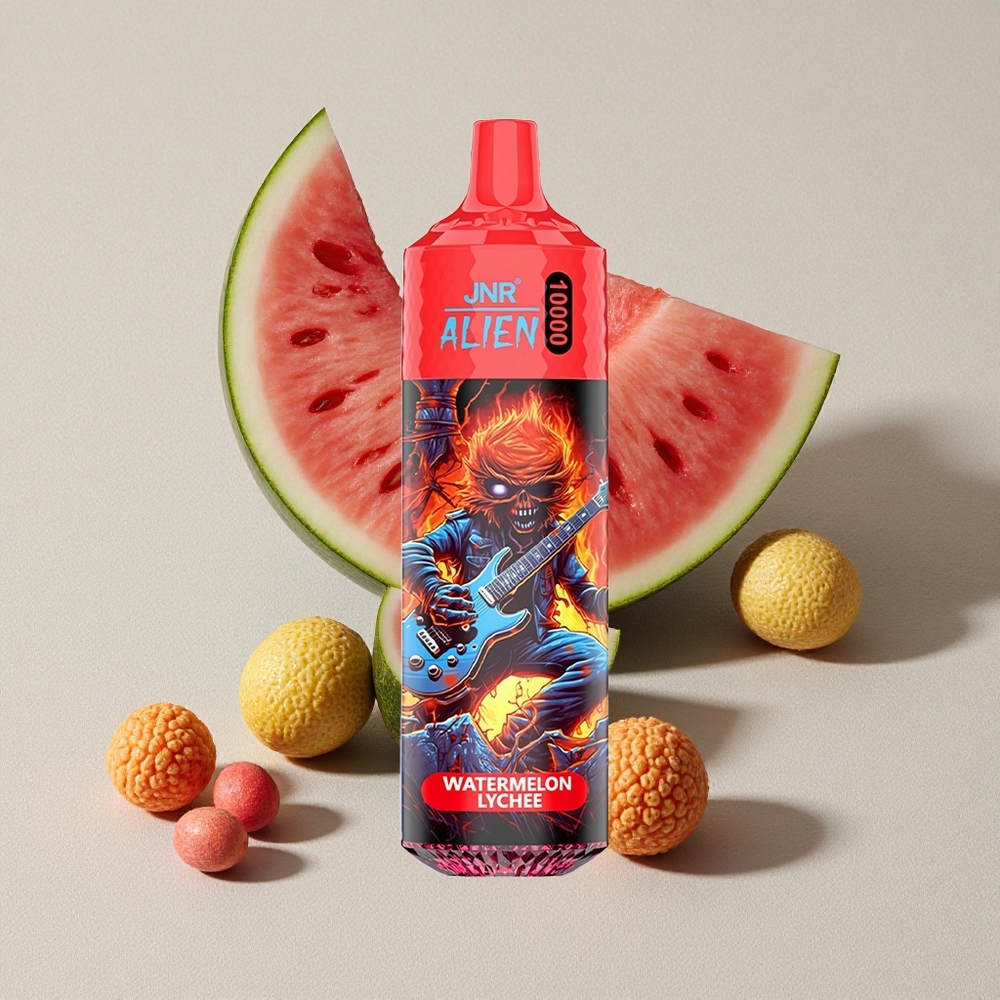 Watermelon Lychee JNR Alien 10000 Puffs RGB LED