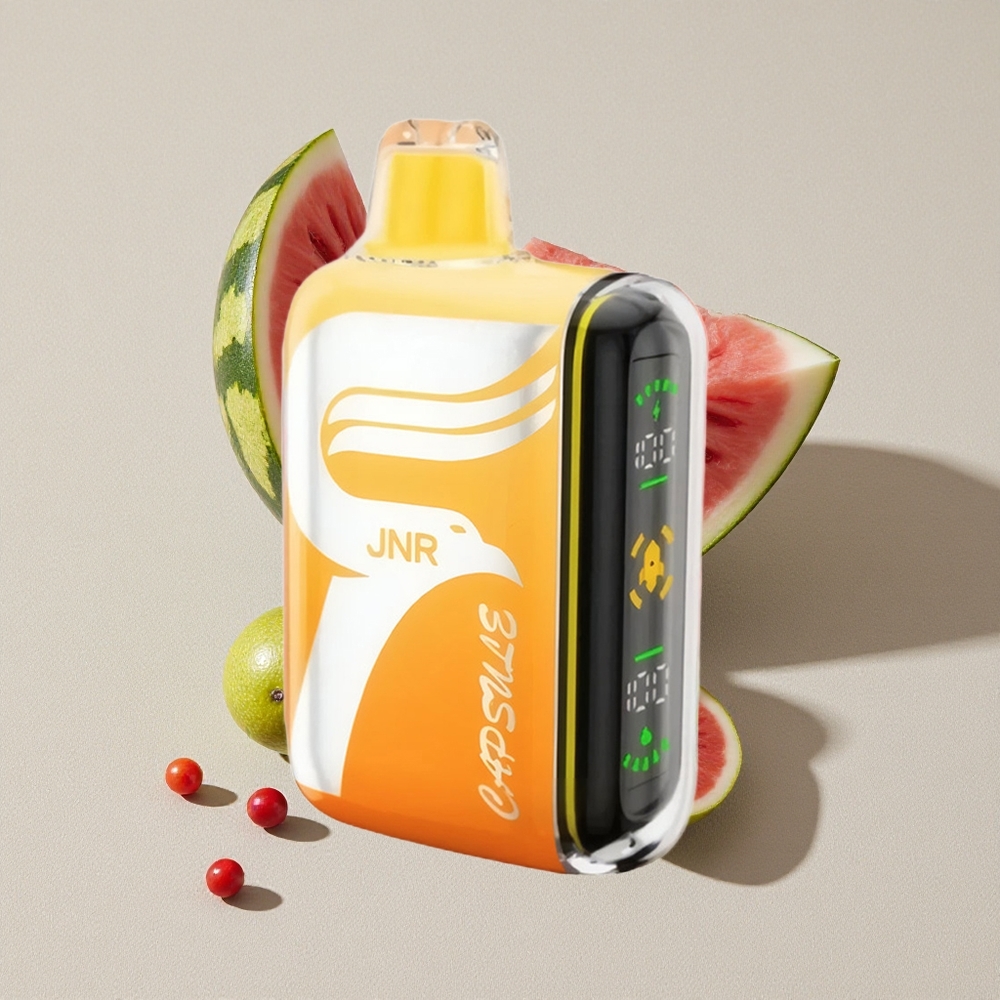 Watermelon Lychee JNR Capsule 15000 Puffs with Smart LED Display