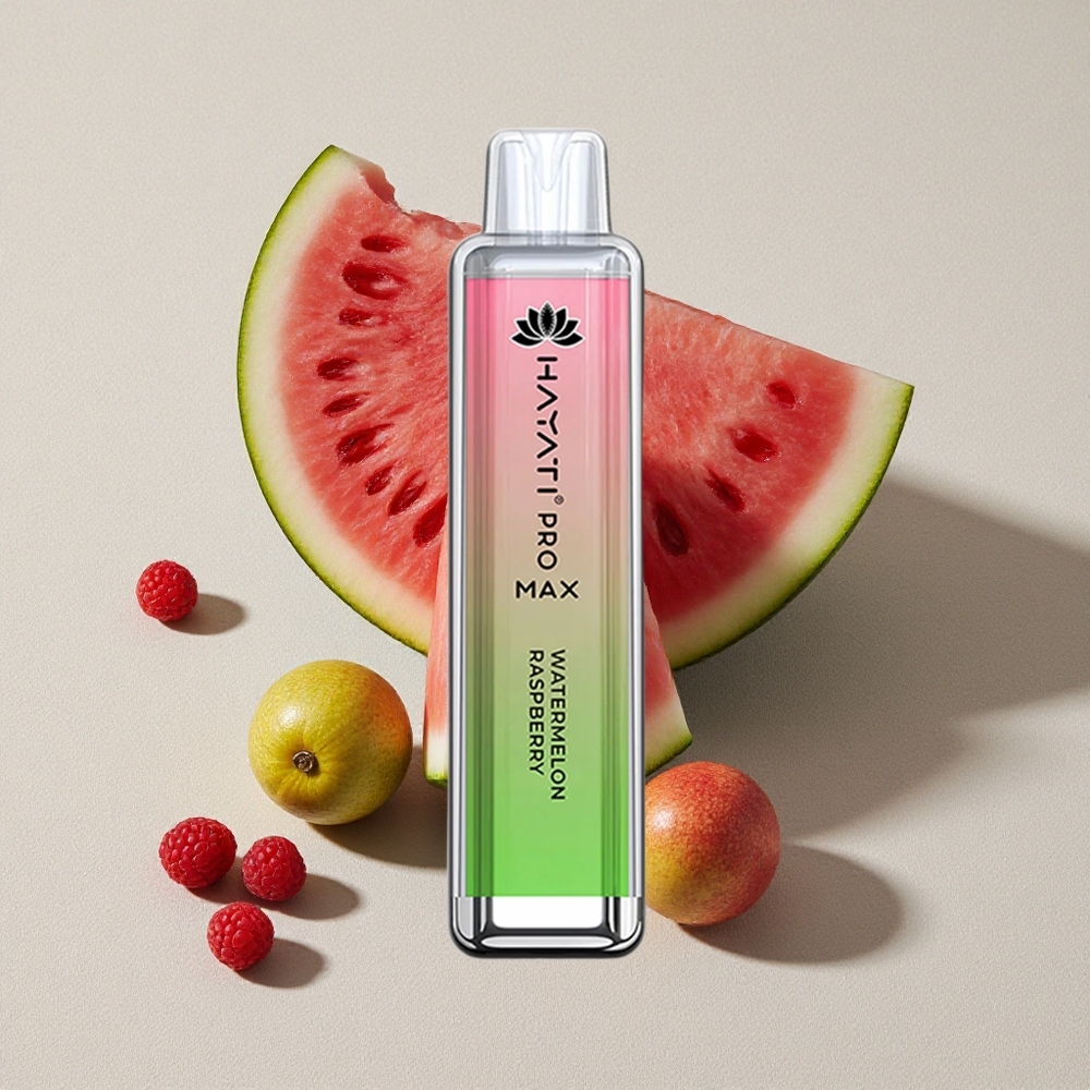 Watermelon Raspberry Hayati Pro Max 4000 Puffs Rechargeable Disposable Vape