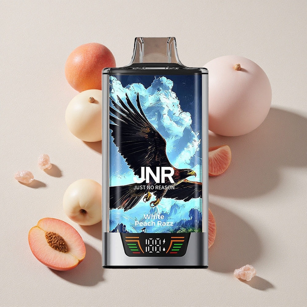 White Peach Razz JNR Falcon Pro 28000 Disposable Vape