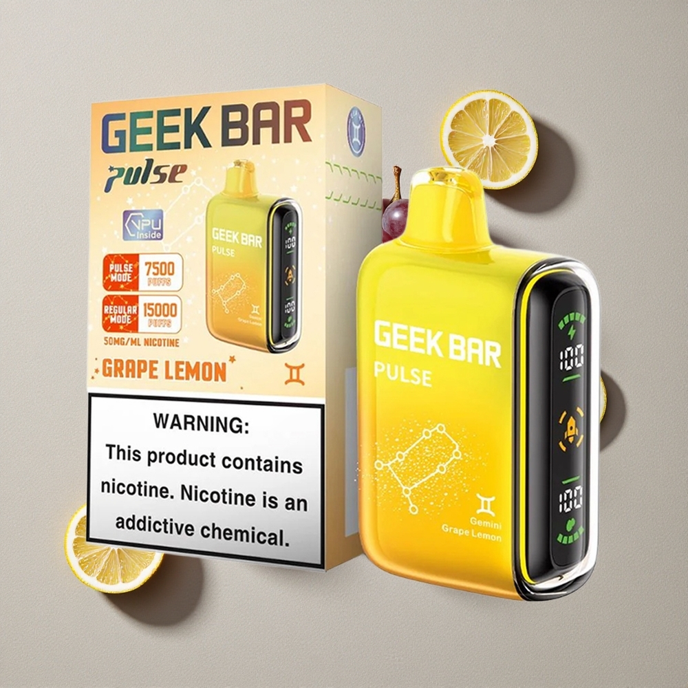 Zodiac Edition Geek Bar Pulse 15000 Puffs Disposable Vape