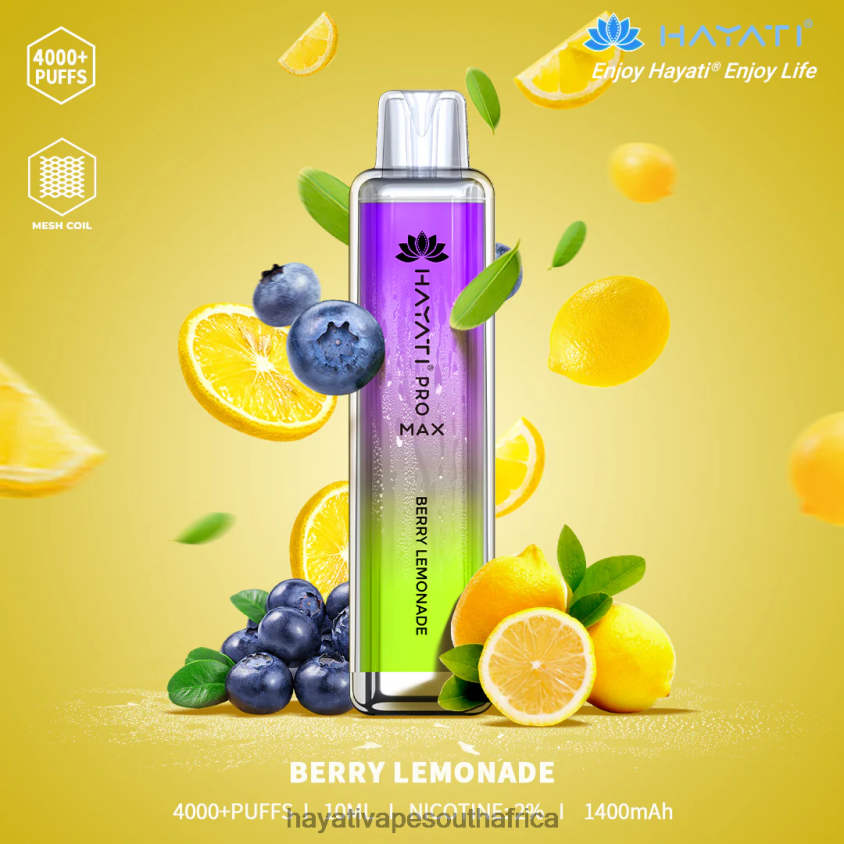 Hayati South Africa - Hayati Pro Max Disposable Berry Lemonade 46222V91