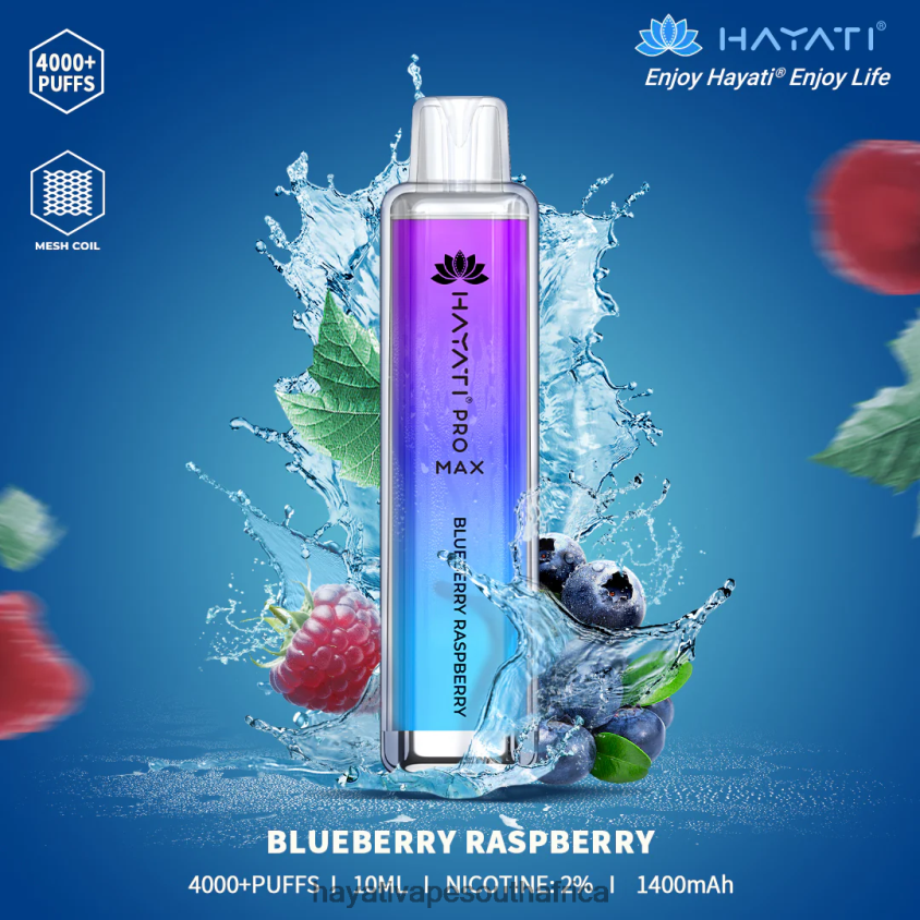 Hayati Store South Africa - Hayati Pro Max Disposable Blueberry Raspberry 46222V99