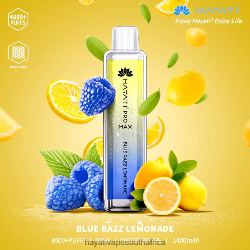 Hayati Vape Liquid - Hayati Pro Max Disposable Blue Razz Lemonade 46222V95