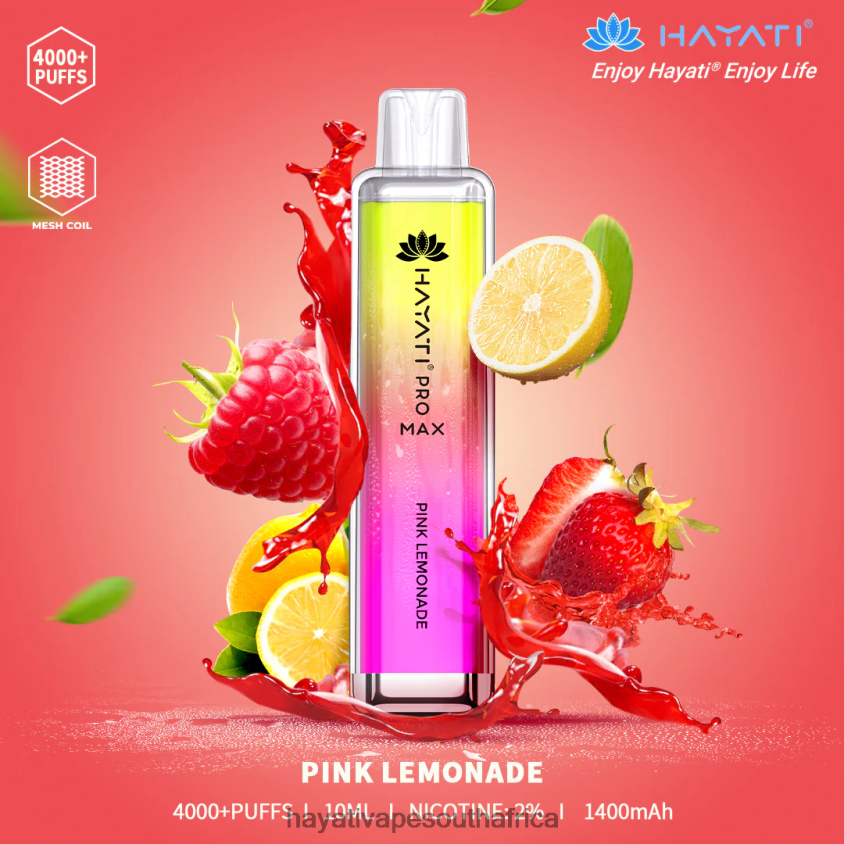 Hayati Vape Liquid - Hayati Pro Max Disposable Pink Lemonade 46222V115