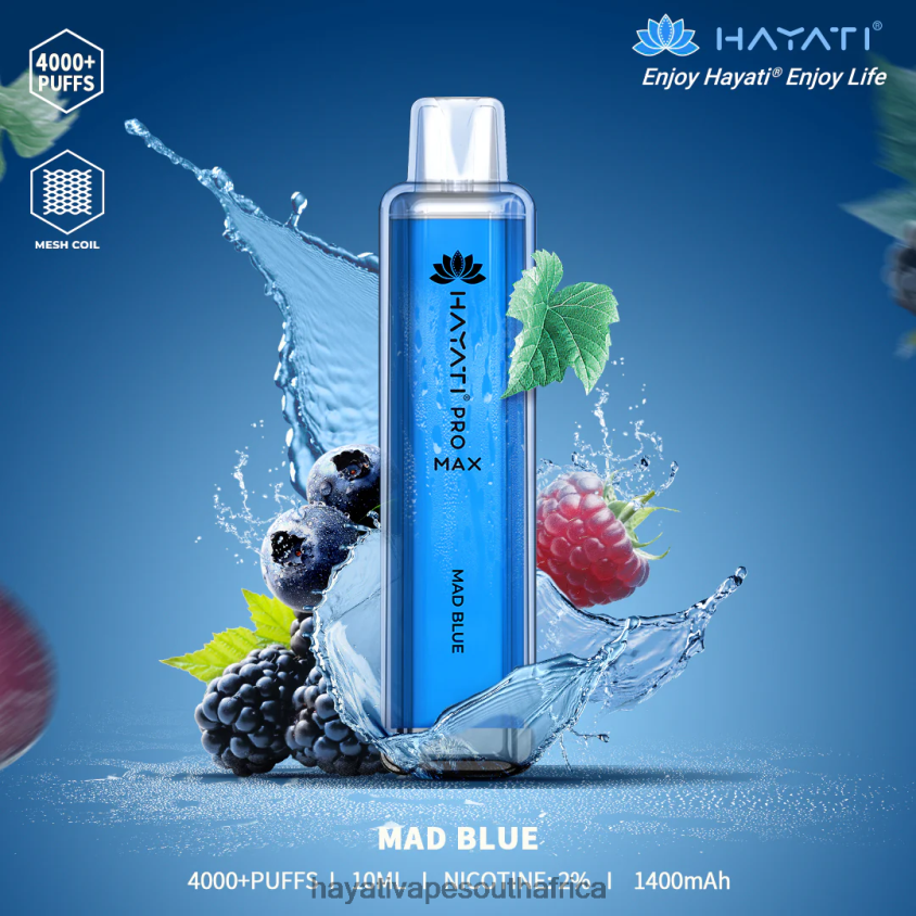 Hayati Vape Price - Hayati Pro Max Disposable Mad Blue 46222V110