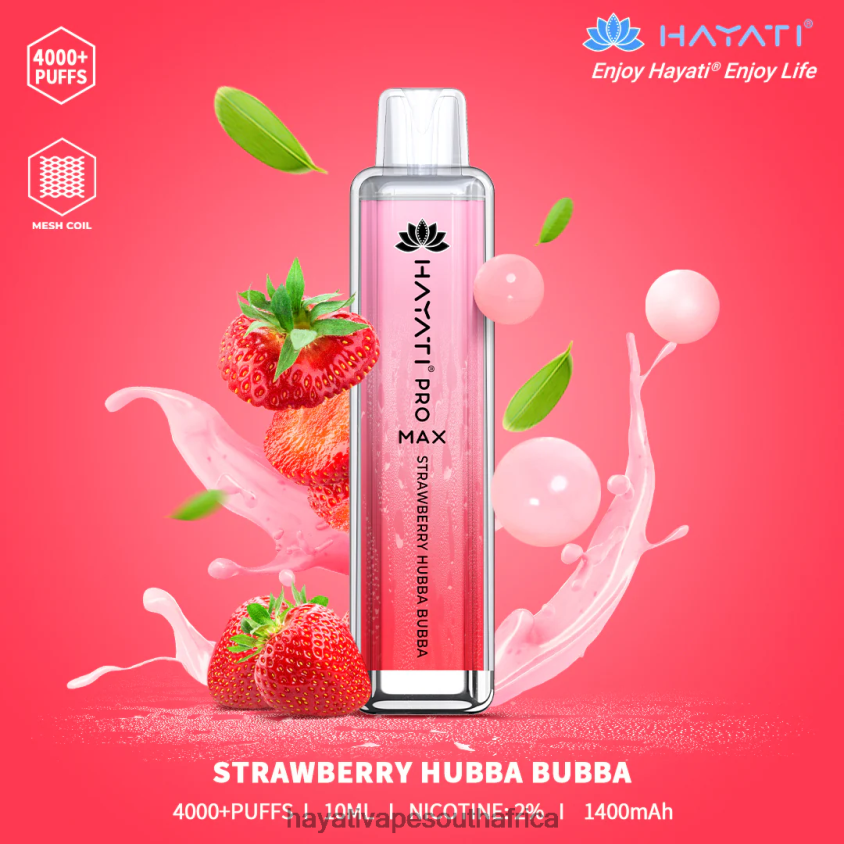 Hayati Vape Price - Hayati Pro Max Disposable Strawberry Hubba Bubba 46222V140