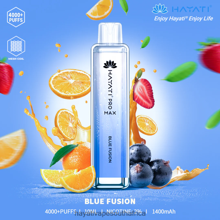 Hayati Vape South Africa - Hayati Pro Max Disposable Blue Fusion 46222V93