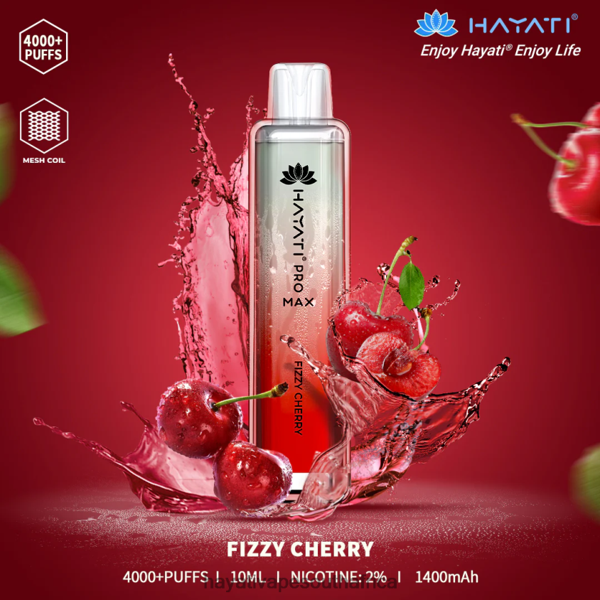 Hayati Vape South Africa - Hayati Pro Max Disposable Fizzy Cherry 46222V103