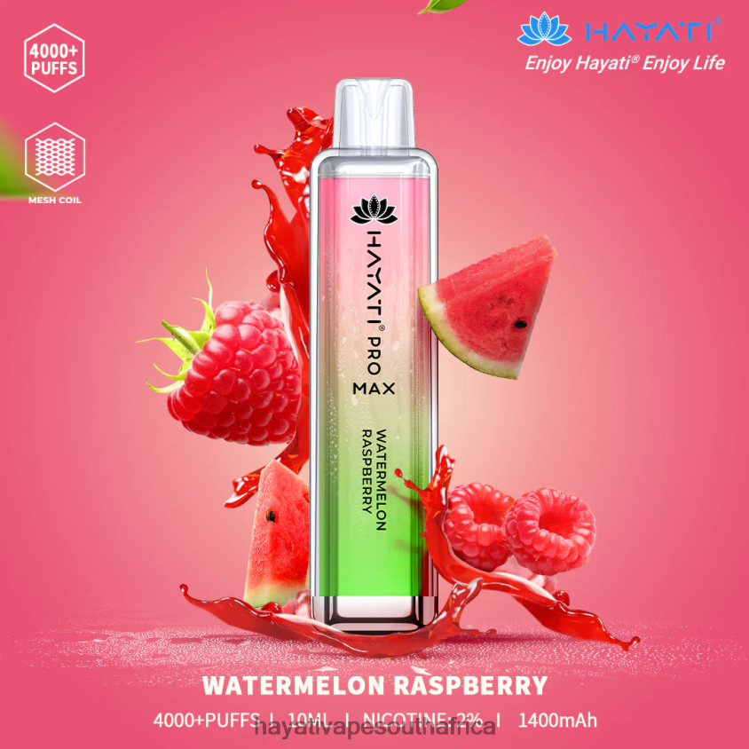 Hayati Vape South Africa - Hayati Pro Max Disposable Watermelon Raspberry 46222V143