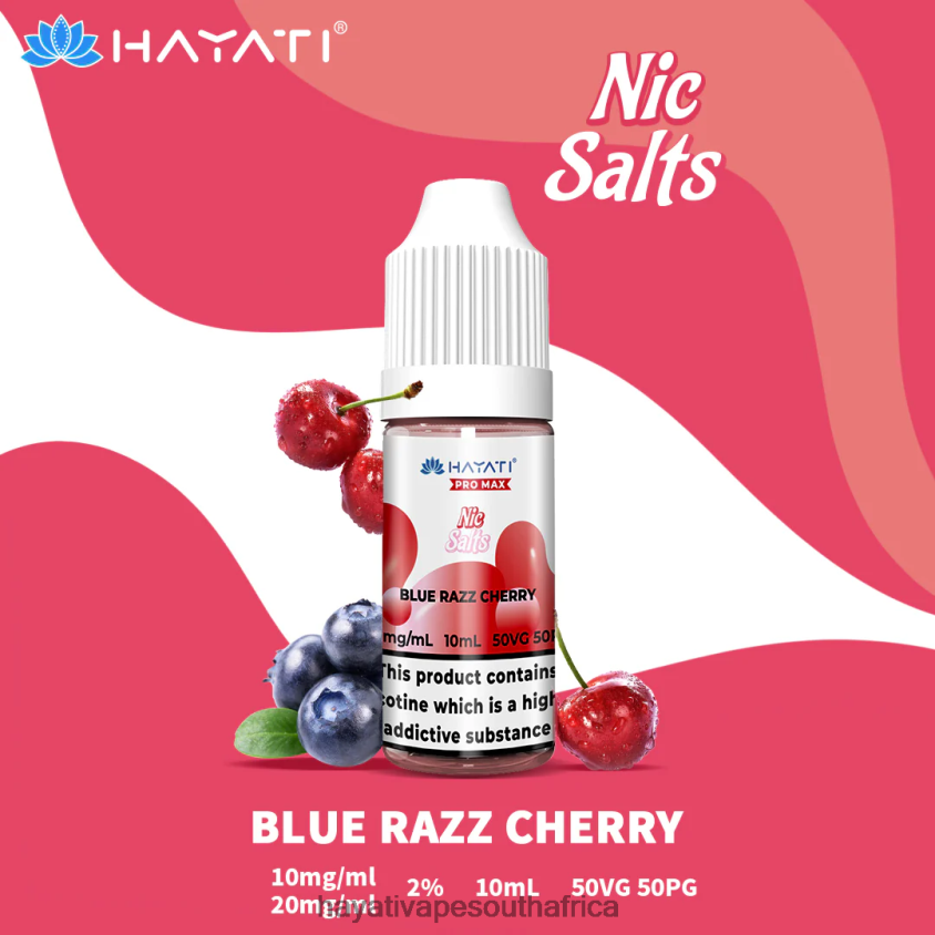 Hayati South Africa - Hayati Pro Max Nic Salts Blue Razz Cherry 46222V231