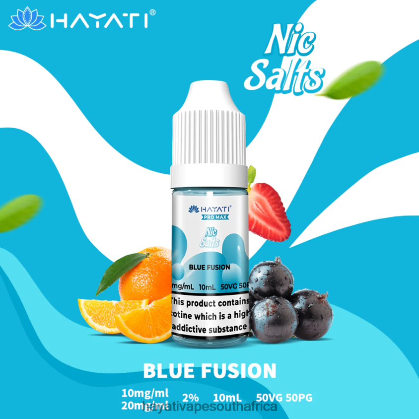 Hayati Store South Africa - Hayati Pro Max Nic Salts Blue Fusion 46222V229