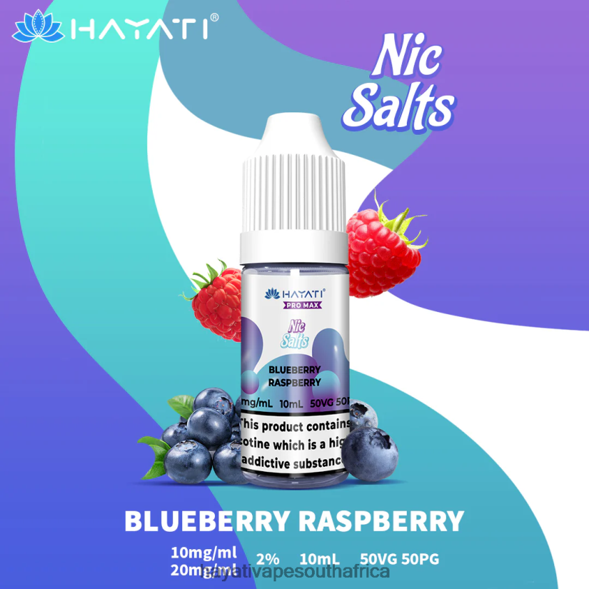 Hayati Vape Liquid - Hayati Pro Max Nic Salts Blueberry Raspberry 46222V235