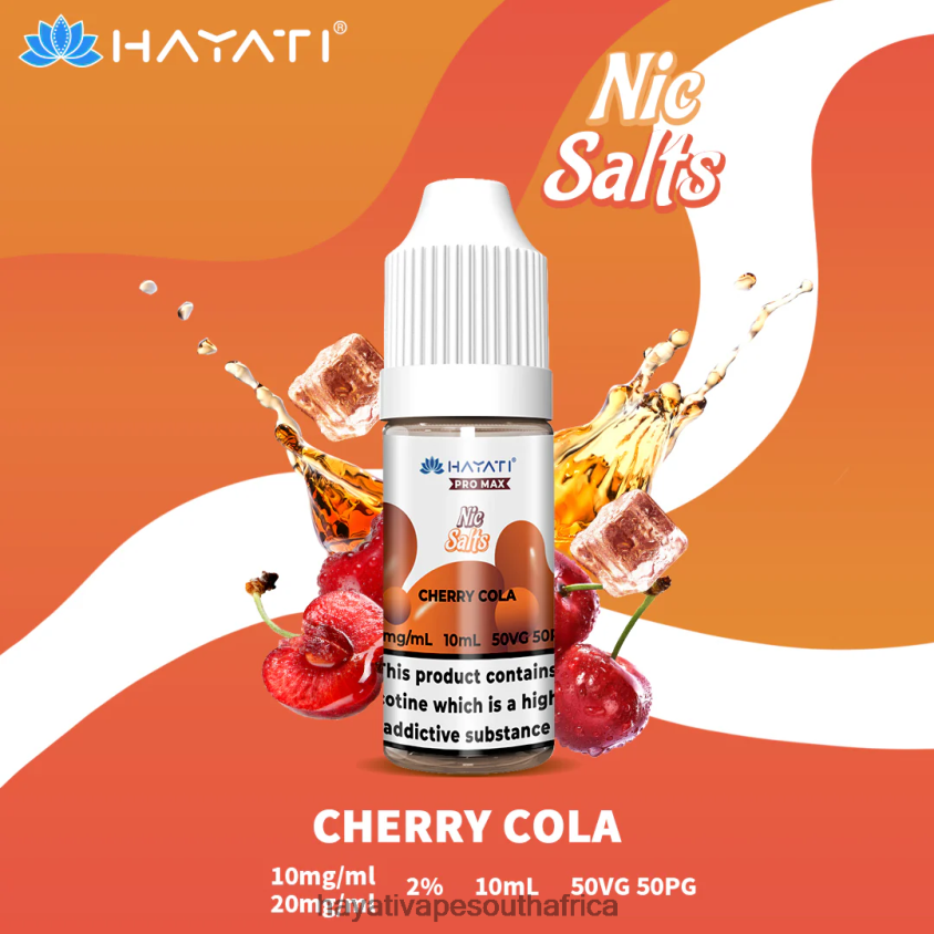 Hayati Vape Near Me - Hayati Pro Max Nic Salts Cherry Cola 46222V236