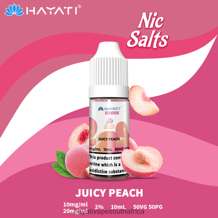 Hayati Vape Price - Hayati Pro Max Nic Salts Juicy Peach 46222V240
