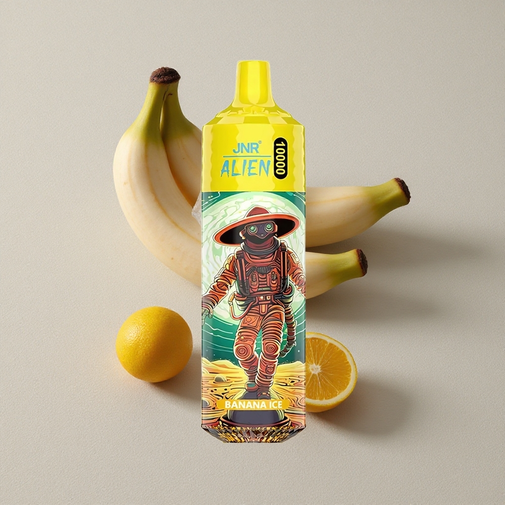 Banana Ice JNR Alien 10000 Puffs Disposable Vape with RGB Lights