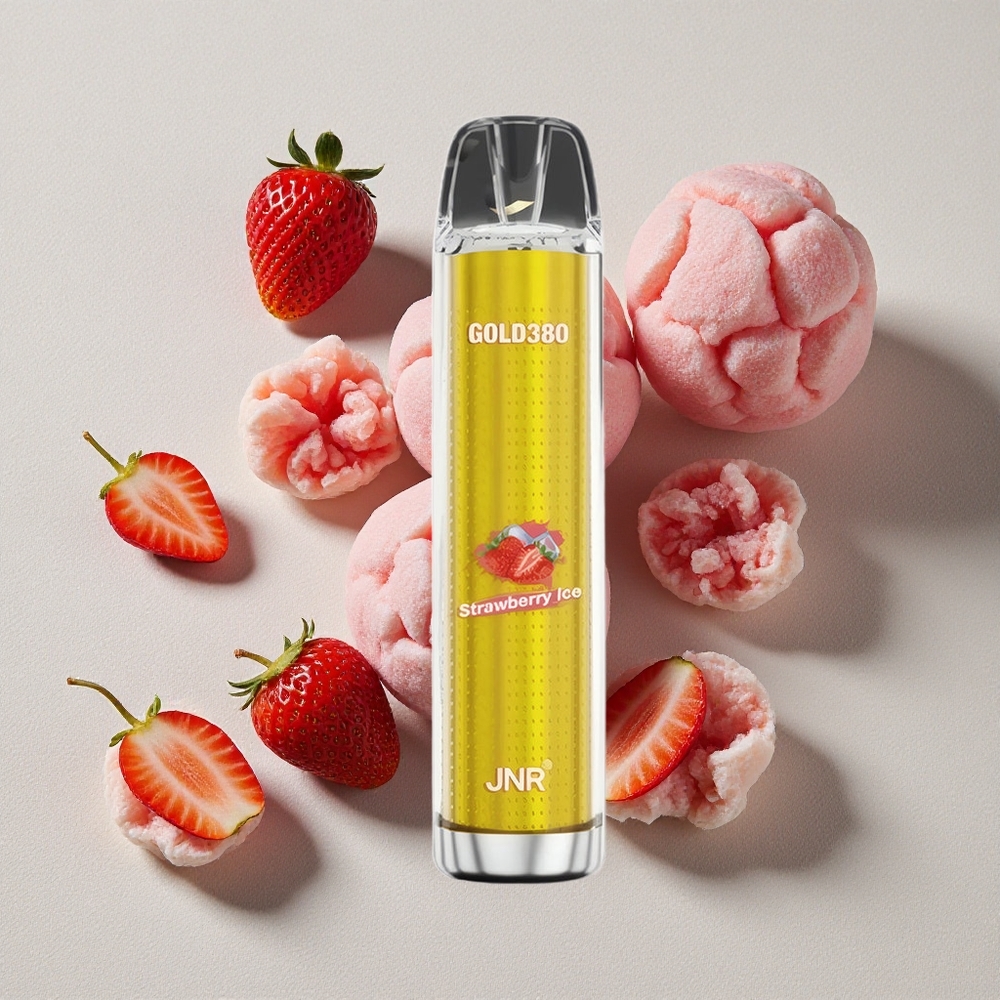 Strawberry Ice JNR Glod380 6000 Puffs Disposable Vape