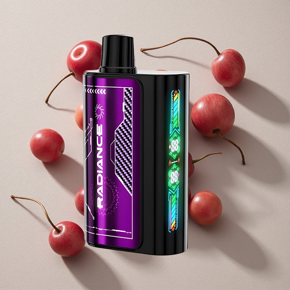Cherry Berry JNR Radiance 31000 Puffs Disposable Vape with Smart Animation Screen