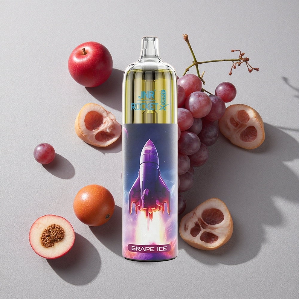 Grape Ice JNR Rocket-X 12400 Puffs Adjustable Airflow Disposable Vape