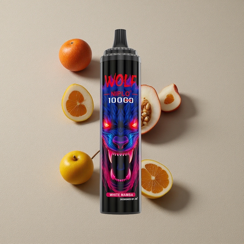 White Mamba JNR Wolf Niplo 10000 Puffs