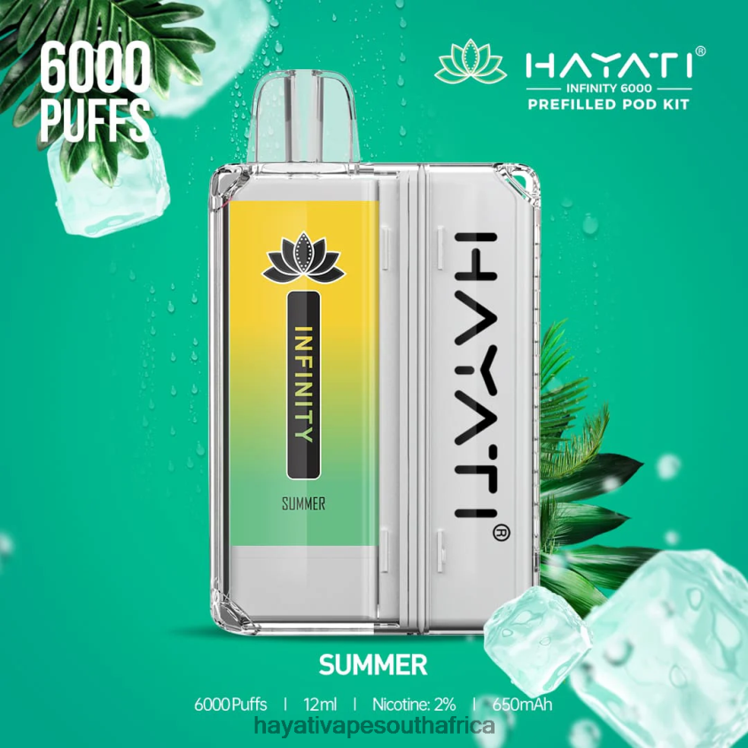 Hayati Cape Town - Hayati Infinity 6000 Pod Kits Summer 46222V162